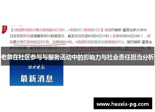 老詹在社区参与与服务活动中的影响力与社会责任担当分析 老詹在社区参与与服务活动中的影响力与社会责任担当分析